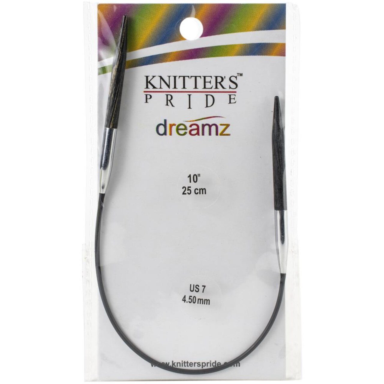 Knitter's Pride / KnitPro Dreamz 10" Circular Knitting Needles - Sizes US 0 - 8